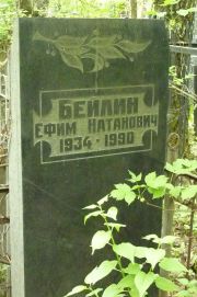 Бейлин Ефим Натанович, Москва, Востряковское кладбище